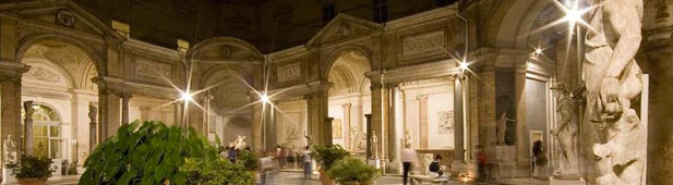 vatican museums by night